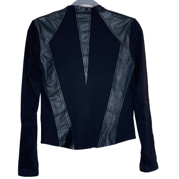 Helmut Lang Lamb Leather Size P Biker Jacket - Picture 14 of 15